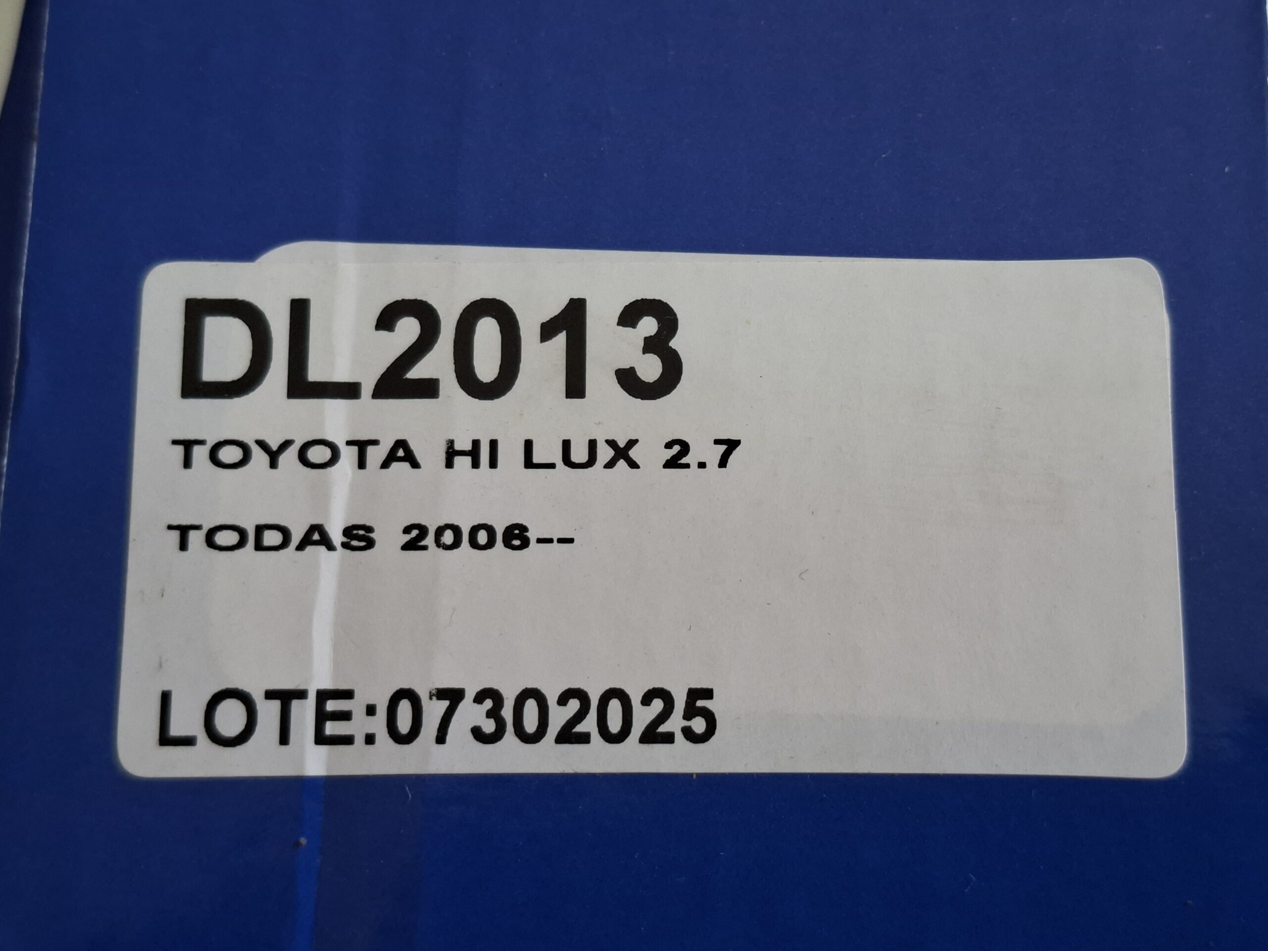 HILUX 2,7 TODAS 2006--DLB -DL2013 - Image 4